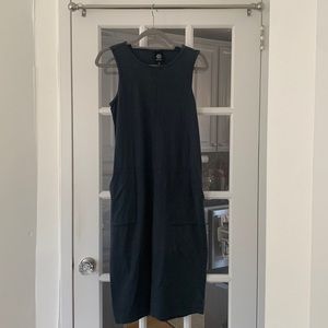 Navy Midi Dress